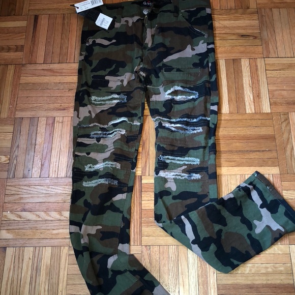 Army Distressed jeans - Picture 1 of 4